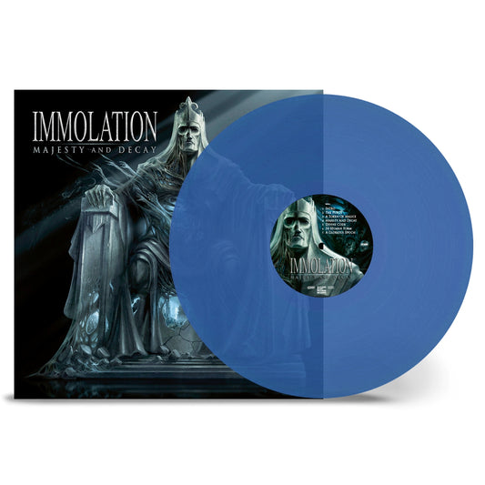 Majesty And Decay - Immolation - Transparent Blue vinyl - Preorder