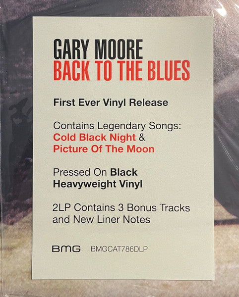 Gary Moore – Back To The Blues